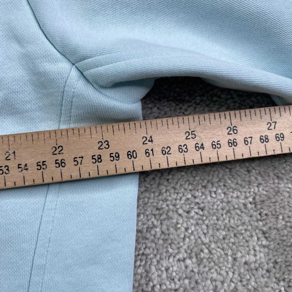 Adidas Sweatshirt Mens XS Light Blue All SZN Season Fleece Crewneck Pullover